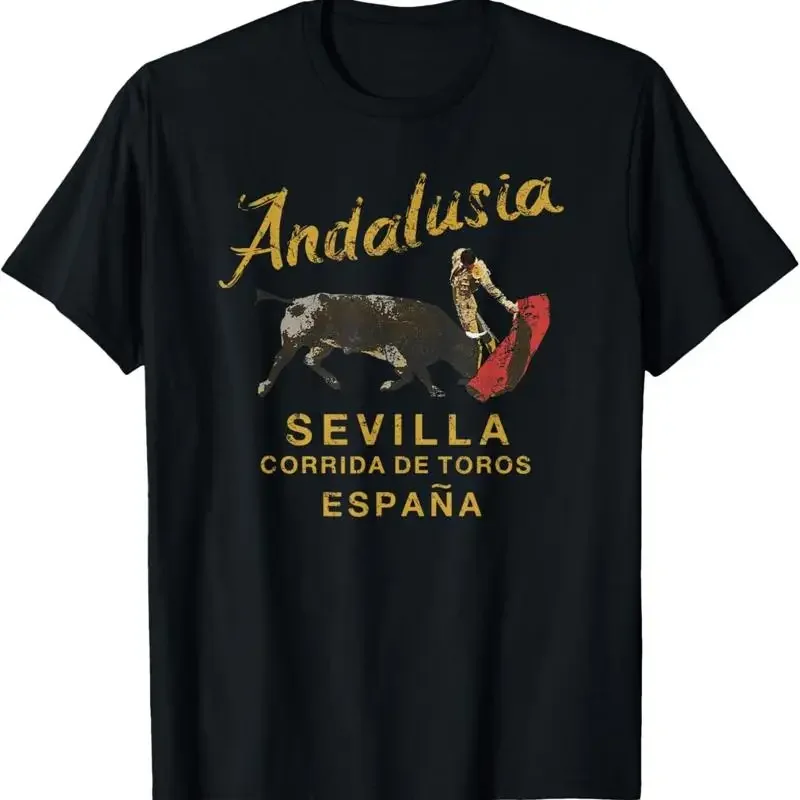 SPAIN Seville Bullfight Andalusia Vintage T Shirt