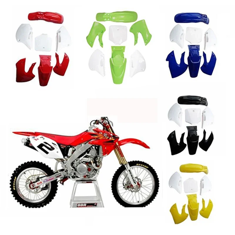5 kolorów Nadwozie Plastikowy zestaw owiewek Błotnik do BBR Style 110cc 125cc 140cc 150cc Dirt Pit Bike Części motocyklowe Błotnik