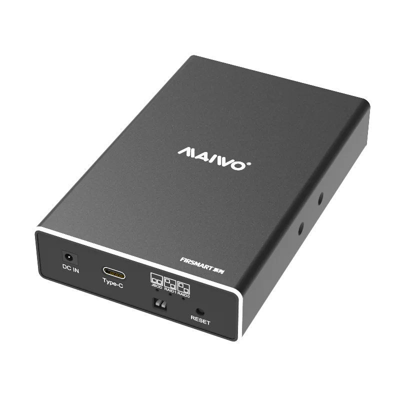 Dual Bay 10Gbps USB-C 2.5\