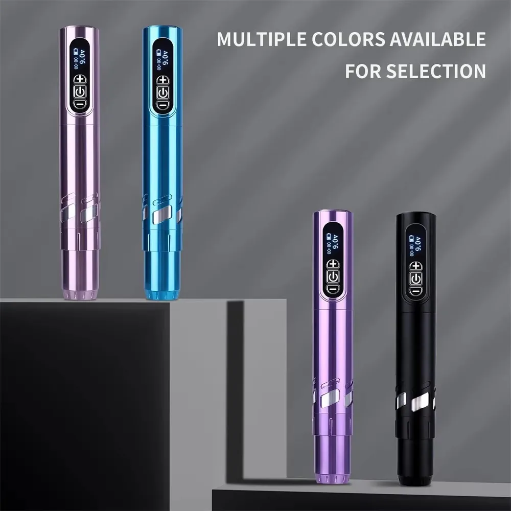 

Новая аккумуляторная ручка для татуировки, 2 шт., беспроводная машина для татуировки, профессиональная ручка, машина для татуировки, макияж для профессионалов и начинающих