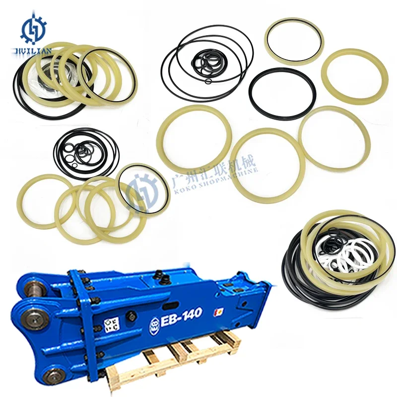 

EHB10 Hydraulic Breaker Repair Kit EHB20 EHB30 EHB40 Hammer Seal Kit for Excavator Parts