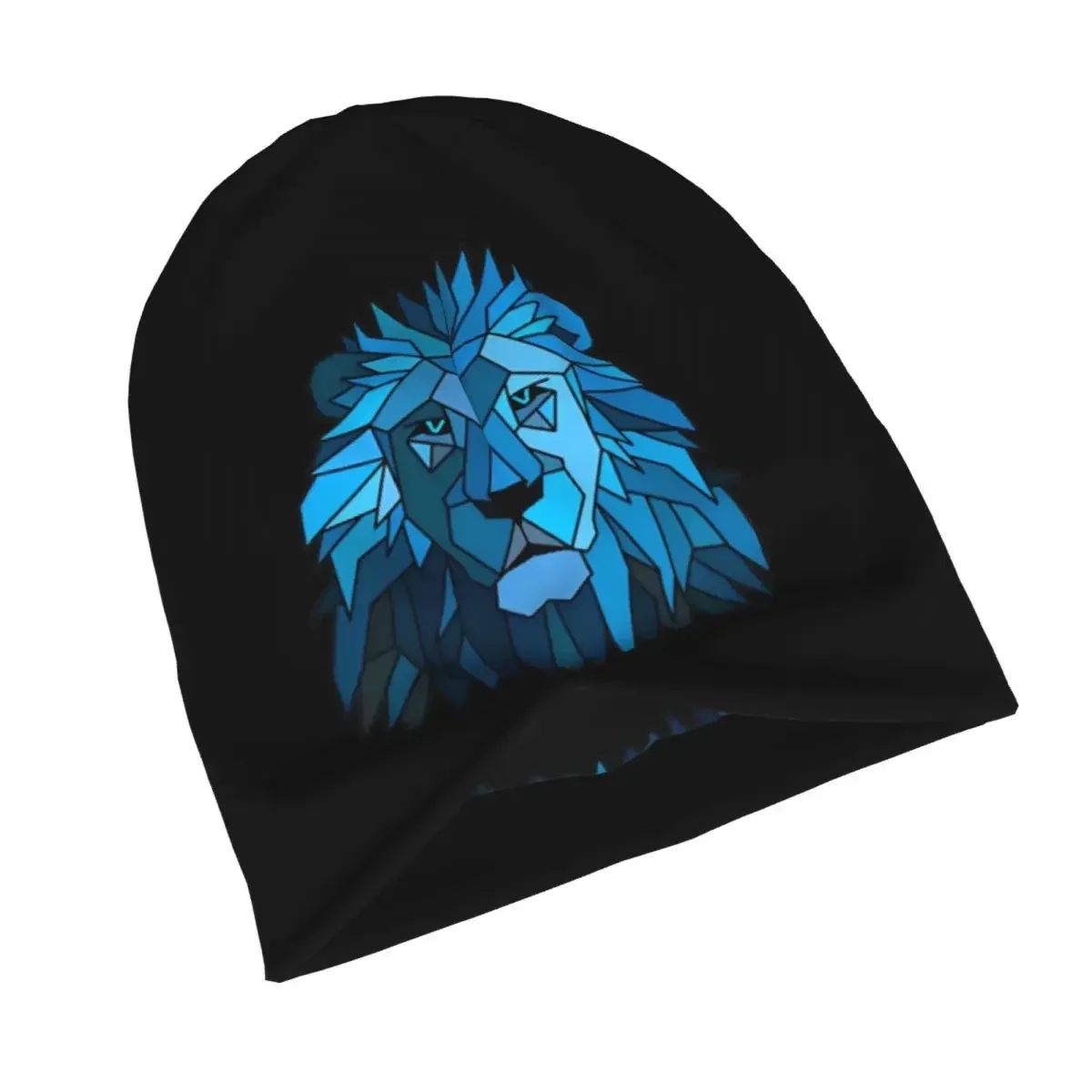 Detroit Grit Caps Blue Lion Casual Adult Ski Skullies Beanies Hats Spring Warm Multifunction Bonnet Knitted Hat