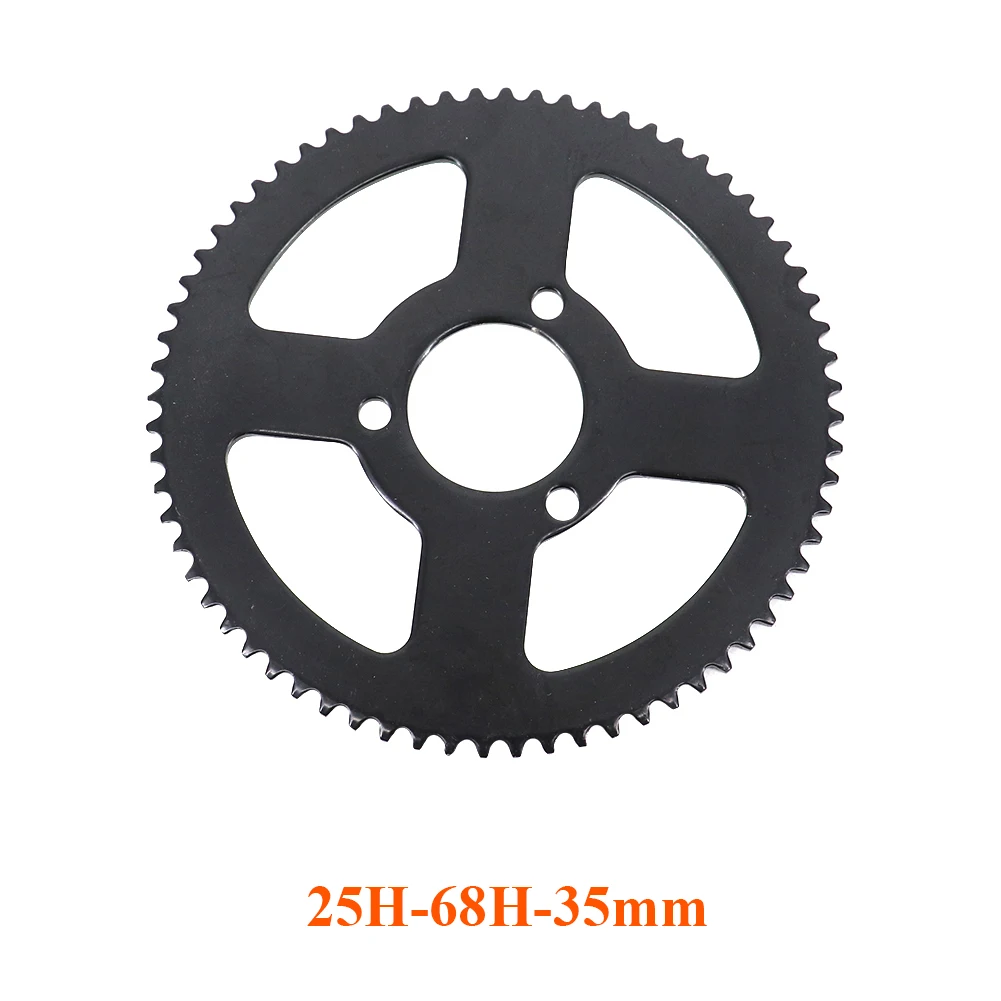 25H Chain 68T Tooth 26mm/29mm/35mm Rear Gear Sprocket Plate For 47cc 49cc Mini Moto ATV Quad Dirt Pit Pocket Bike Scooter Parts