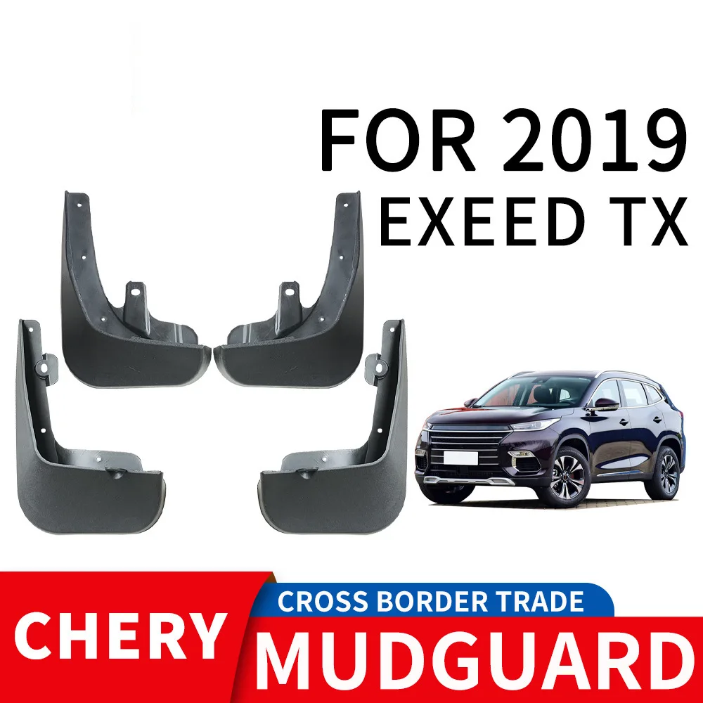 

For 2019 CHERY TX EXEED mudguard Mudflaps Front Rear Flares Splash Guards Cover Car Accessoie