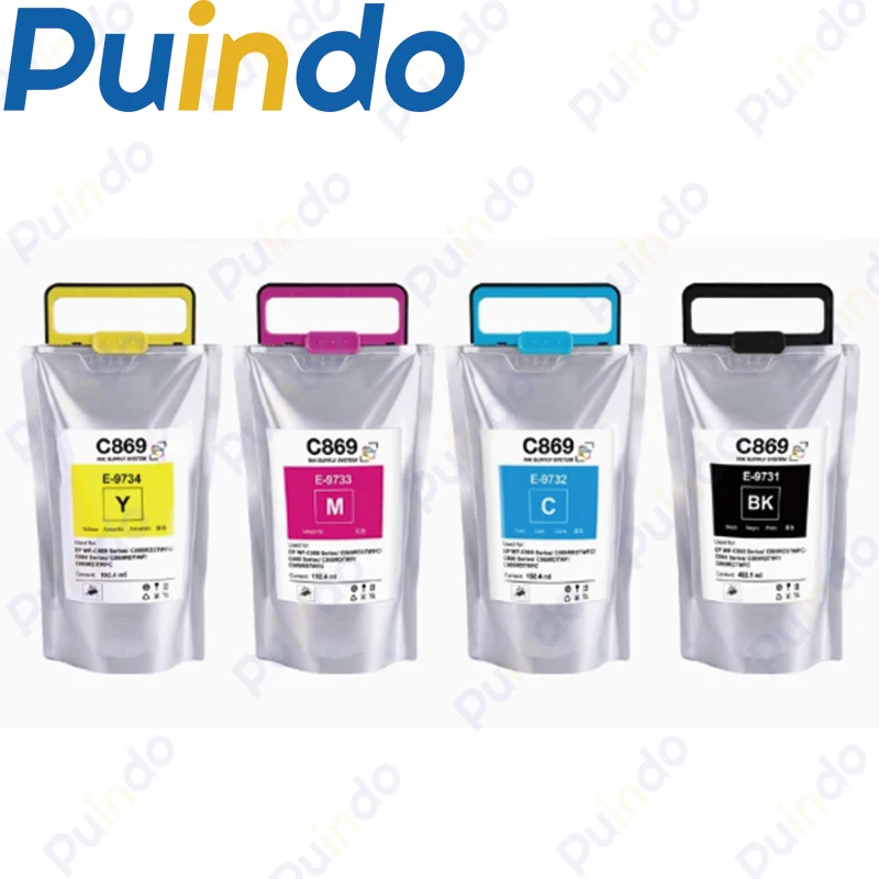 

1Set Compatible Ink Cartridge For Epson T9731 T9741 T9742 T9743 T9744 PX-S7070 M7070 WF-C869Ra Pigment Ink