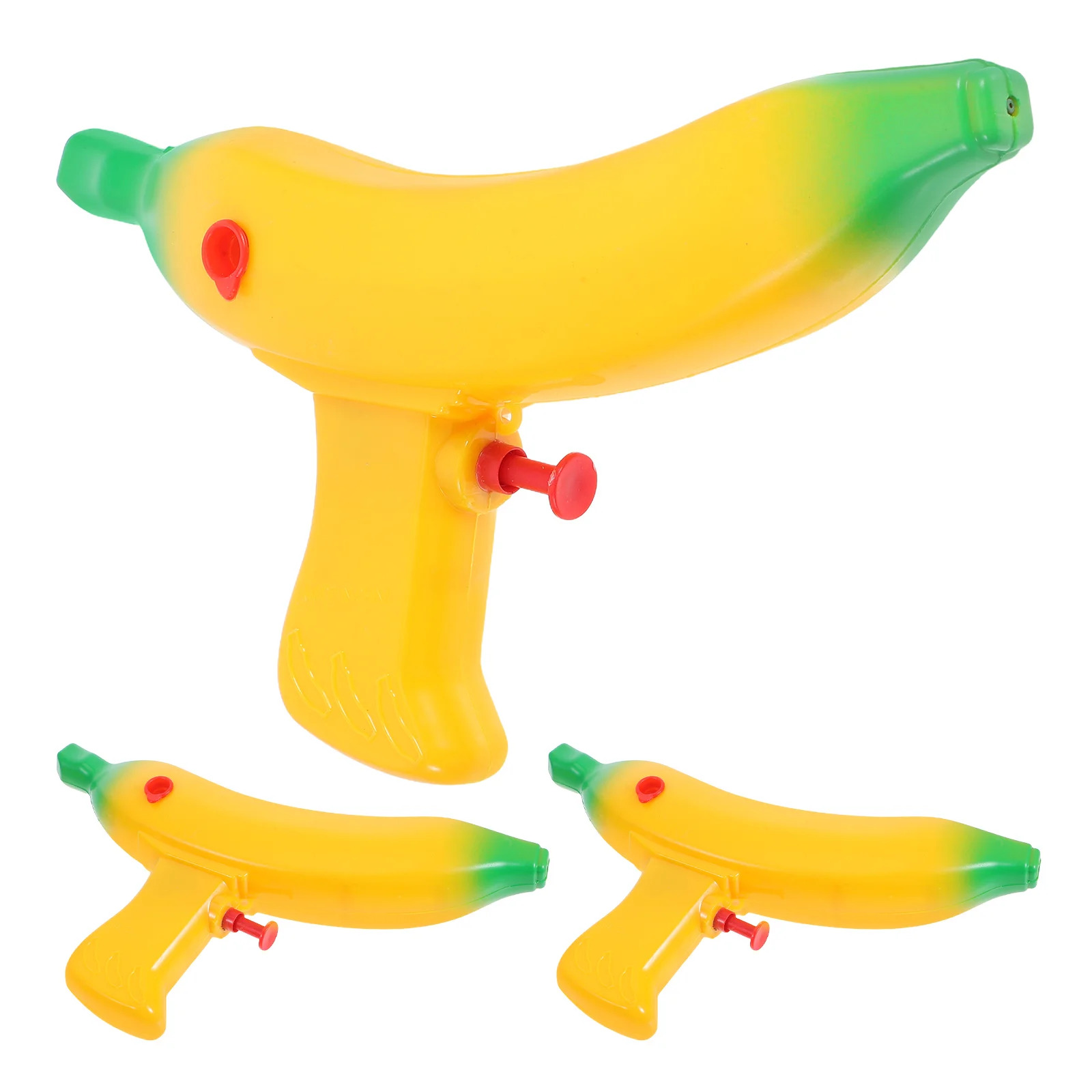 

3pcs Banana Shape Water Soaker Toys Cartoon Play Water Toy Water Toy for Kids Children kids water shooter