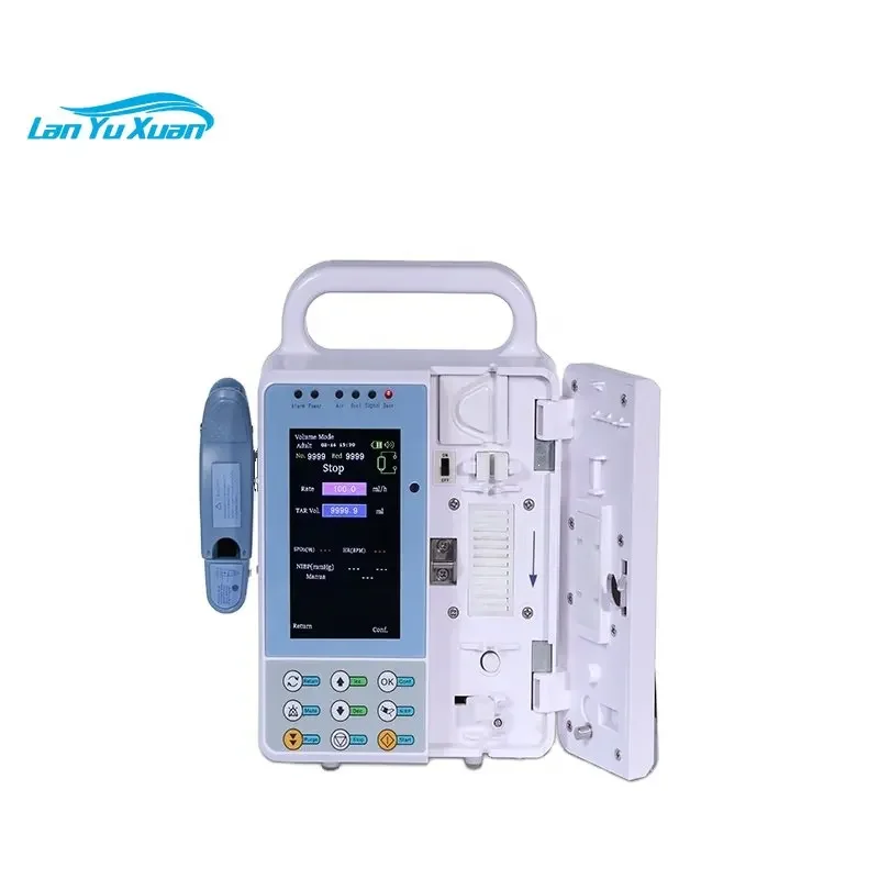 Remote Control 4.3 Inch Color TFT LCD Infusion Pump Price CE for Sale