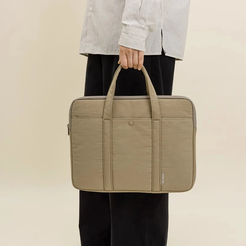 13.3-15.6 Inch Laptop Bag for Samsung/Huawei/MacBook - Multifunctional Portable Notebook Pouch & Business Document Case