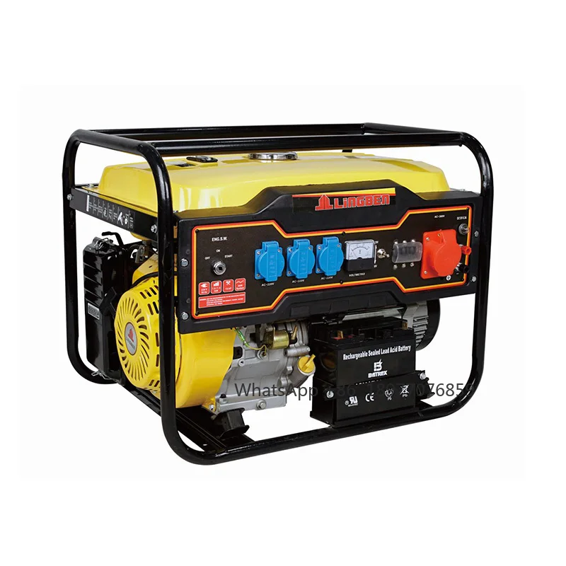 Hot Sale Gasoline Generator 2KW 2.5KW 3KW 4KW 5KW 6KW 7KW 8KW 10KW 50hz Portable Single Phase Electric Generator