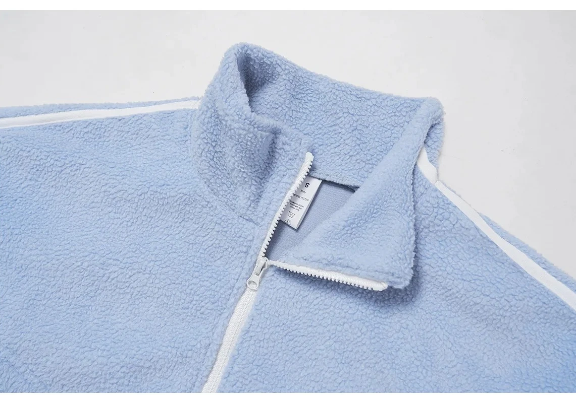 Women Fitness Gym Loose Yoga Long Sleeve Training Sports Top Half Zip Fleece Sports Jackets Winter Warm Workout Fitness Hoodies