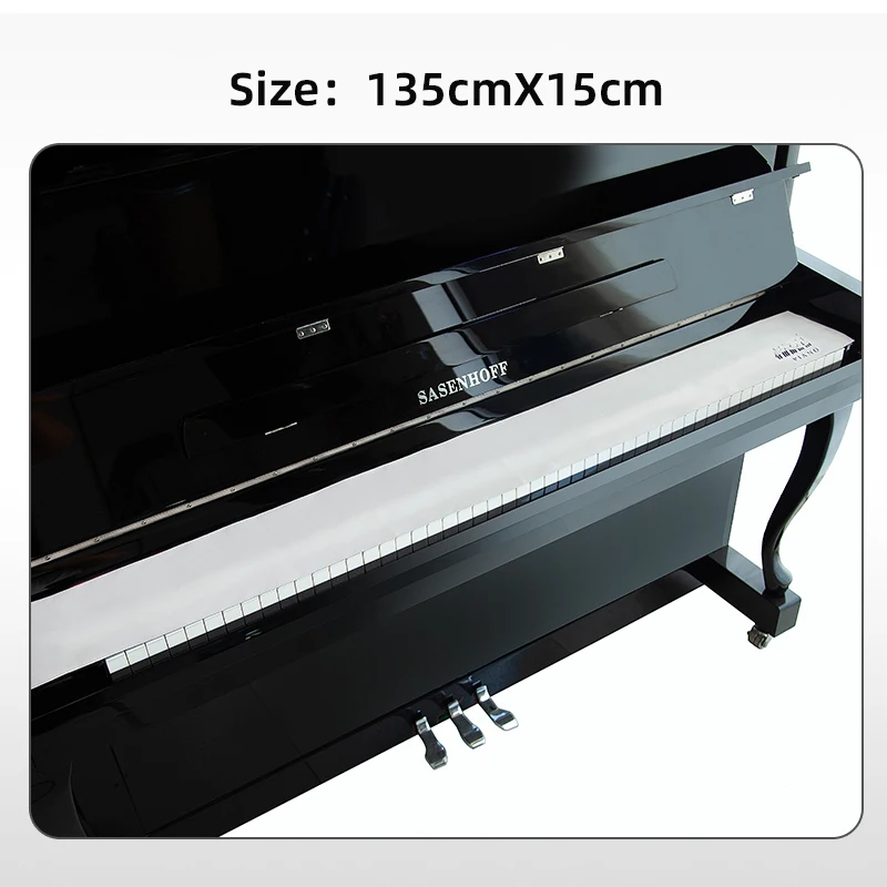 Triangular vertical teclado de piano capa contra poeira 88 teclas piano elétrico teclado capa pano piano chave capa universal