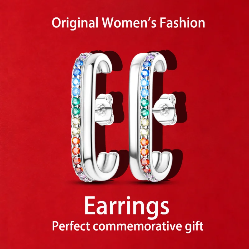 2026 High-Quality Original Style Gemstone Elegant Earrings, the Perfect Choice for Everyday Wear and Women's Jewelry Gifts