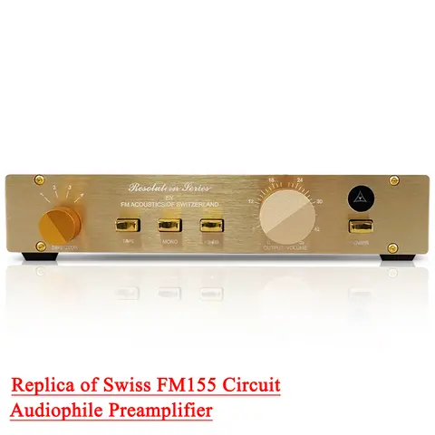 SUQIYA 복제 스위스 FM155 HIFI 발열 모니터 프리앰프