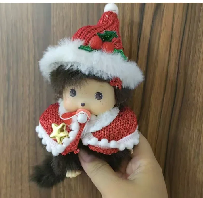 Wholesale 12cm Doll Keychain Bag Pendants Plush Toy Hand Puppet For Birthday Gift
