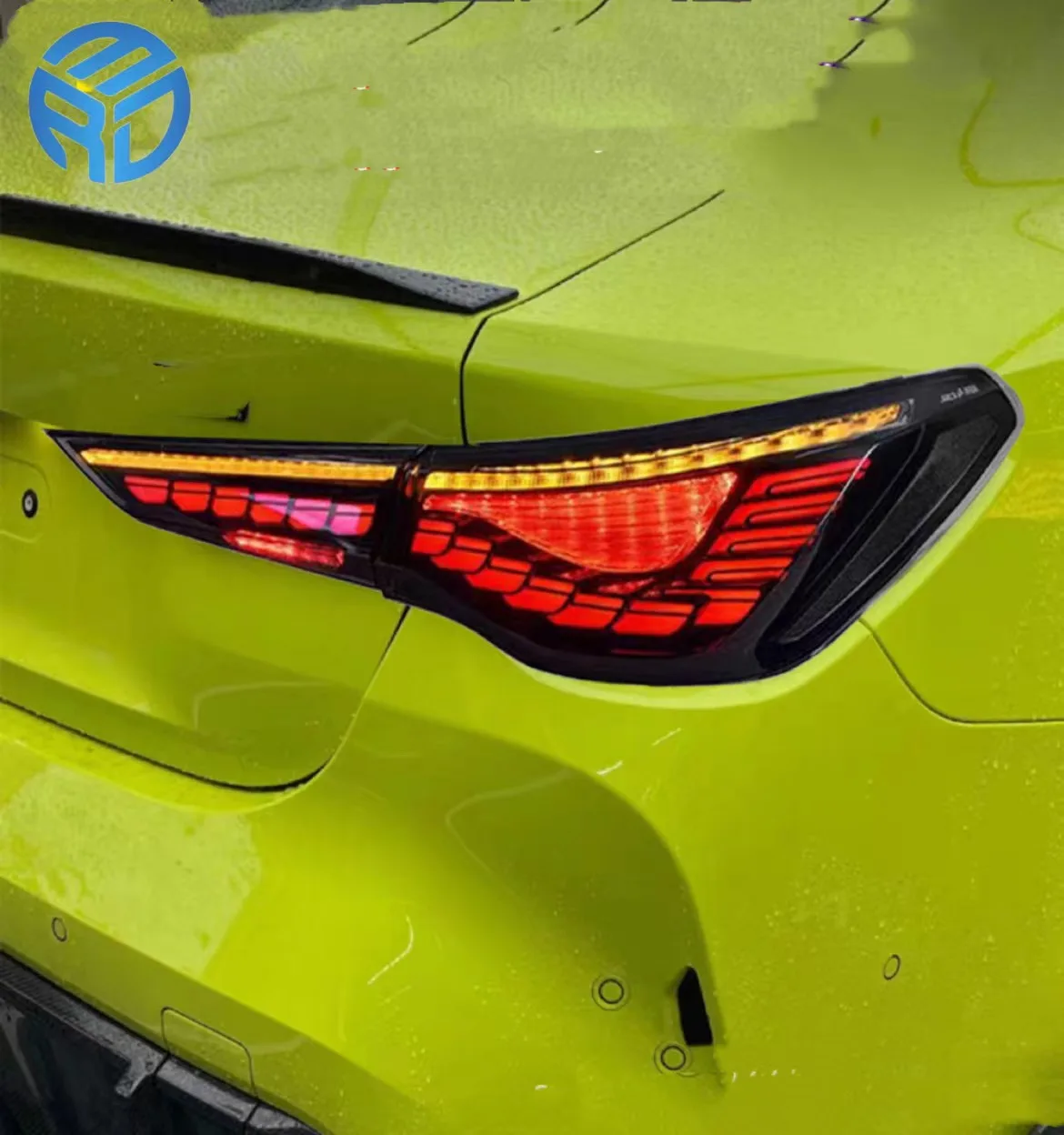 

MRD для BMW G22 G23 G26 425i 430i 440i 2020-2022 4 серии светодиодный задний фонарь в масштабе дракона стоп-сигнал красный и свет дымчатый