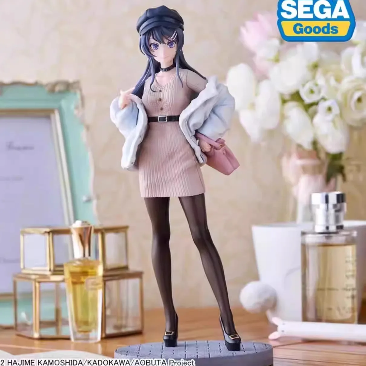 Original Sega Prize Figure Luminasta Sakurajima Mai Casual Clothes Figurine Toy