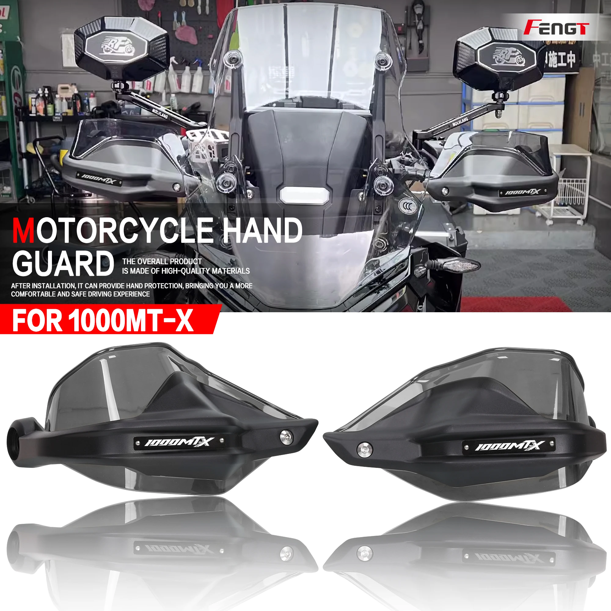 

For CFMOTO 1000MTX 1000MT-X MTX 1000 mtx Motorcycle MT-X1000 Handle Bar Protection Hand Guard Shield Windproof Handguard