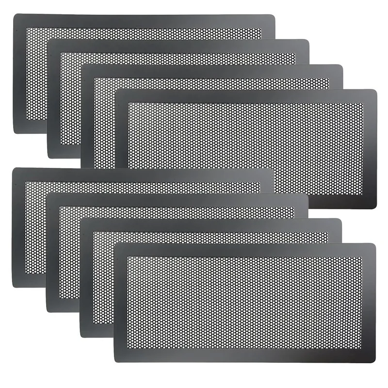 Magnetic Floor Vent Covers - 5.5X12inch Mesh Filters For Home/Floor/Wall/Ceiling Catch Debris Hair Dust