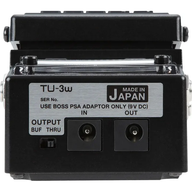 TU-3W Chromatic Tuner Line Selector Pedal With Selectable Buffered And True-Bypass Operation Discriminating Players
