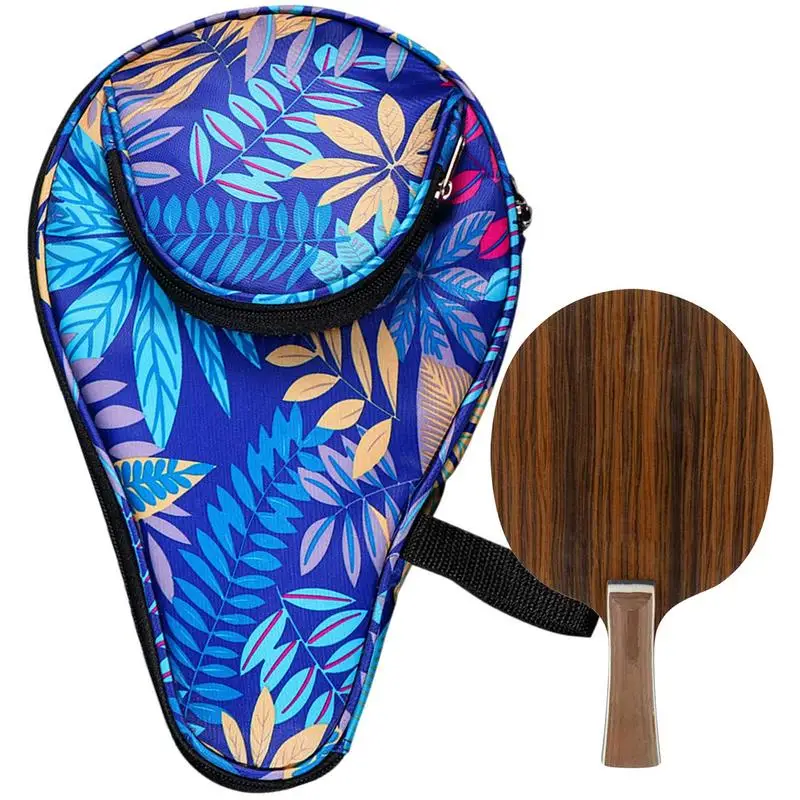 

NEW Table Tennis Racket Bag Gourd Racquet Pingpong Paddles Bag Colorful Table Tennis Racket Case Wear-resistant Paddle Pouch