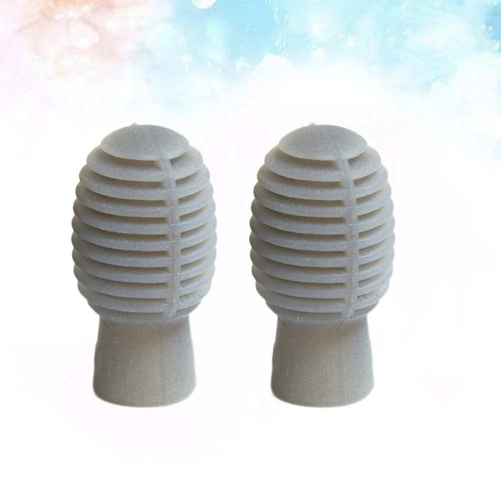 

4 PCS Silicone Head of Drum Rod Drumstick Noise Reduction Cap Cushion Accessories Mute