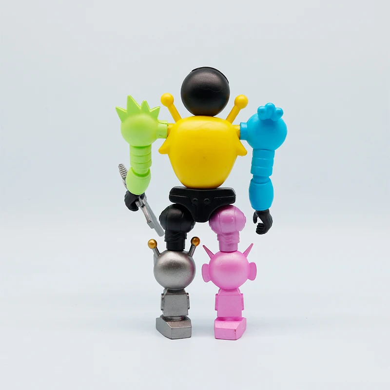 17Cm Pvc Beat Dozen Robot Gecombineerde Versie Game Action Figure Collectible Ornament Model Garage Kit Kid Speelgoed Gift