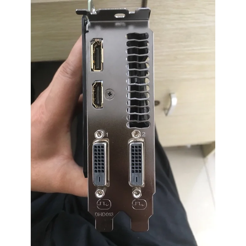 OEM Replacement FOR Customized Black nickel Gigabyte GV-N1060WF20C-5GD graphics card bezel