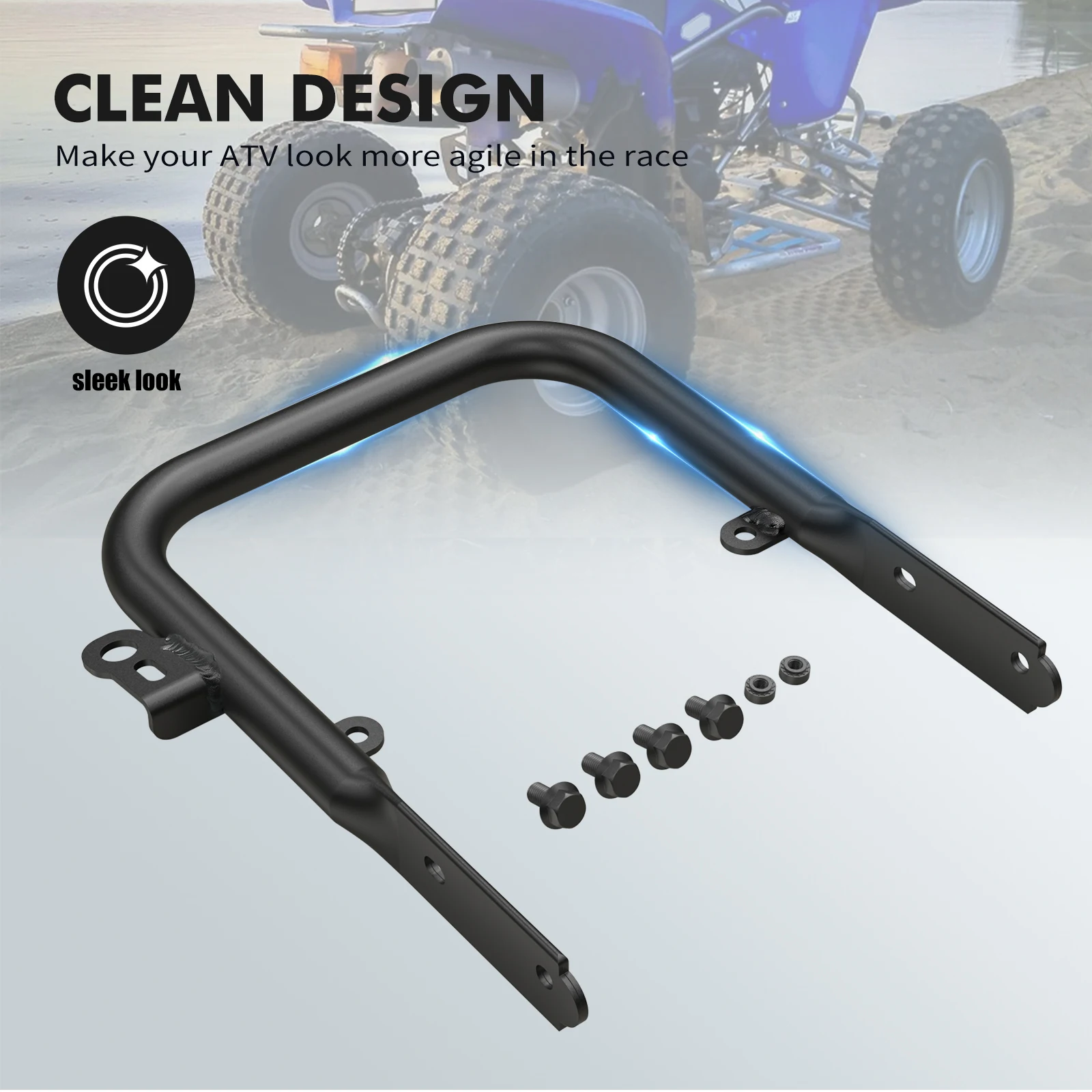 NICECNC جديد ATV الخلفية مقبض إمساك لياماها الناسف 200 YFS200 1988-2006 YFS200SE طبعة خاصة 2006 ATV أجزاء 5KJ-2845R-00-00