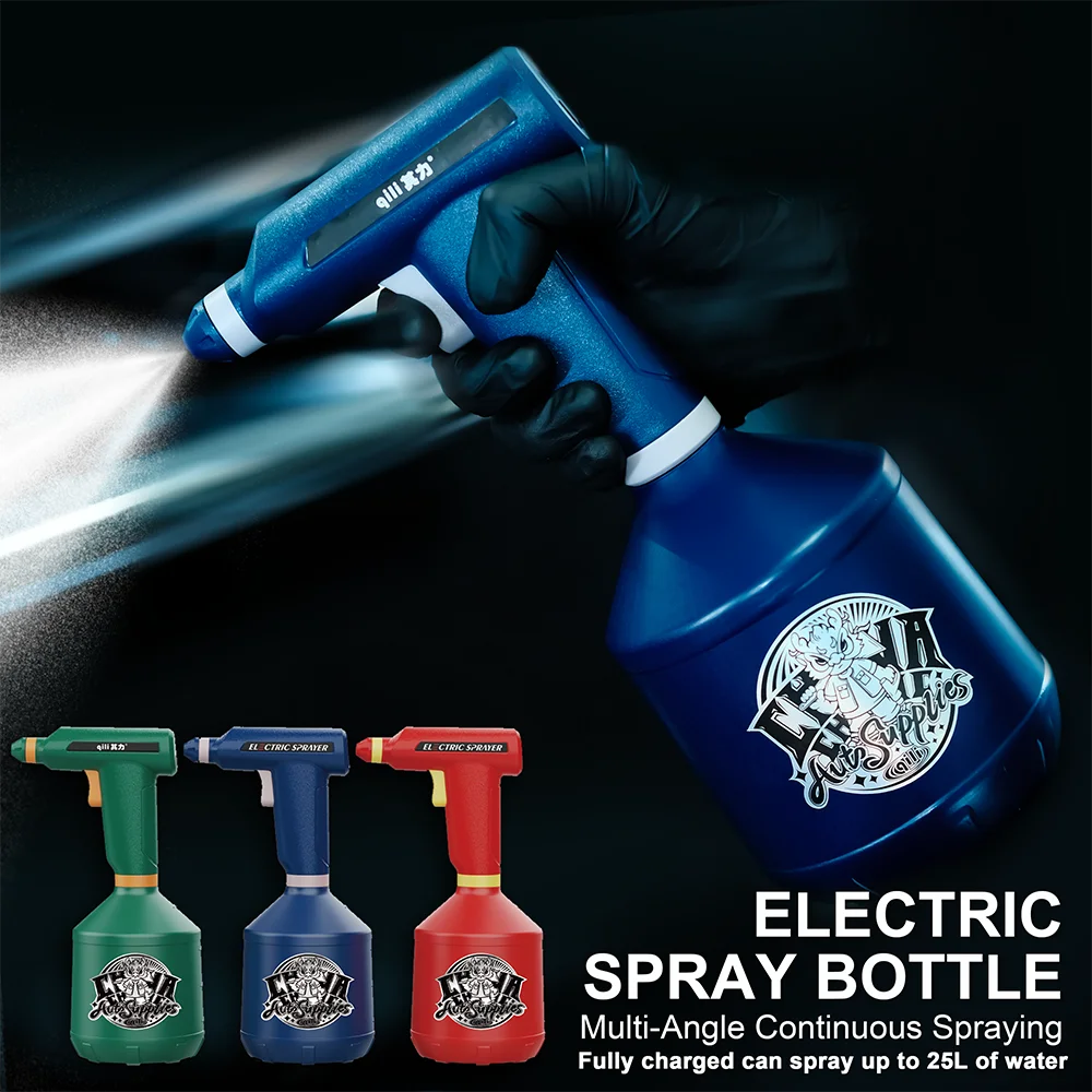 Nova ferramenta de limpeza profissional para filme solar e instalação ppf rega elétrica impulsionador pressão ar pulverizador filme carro doméstico