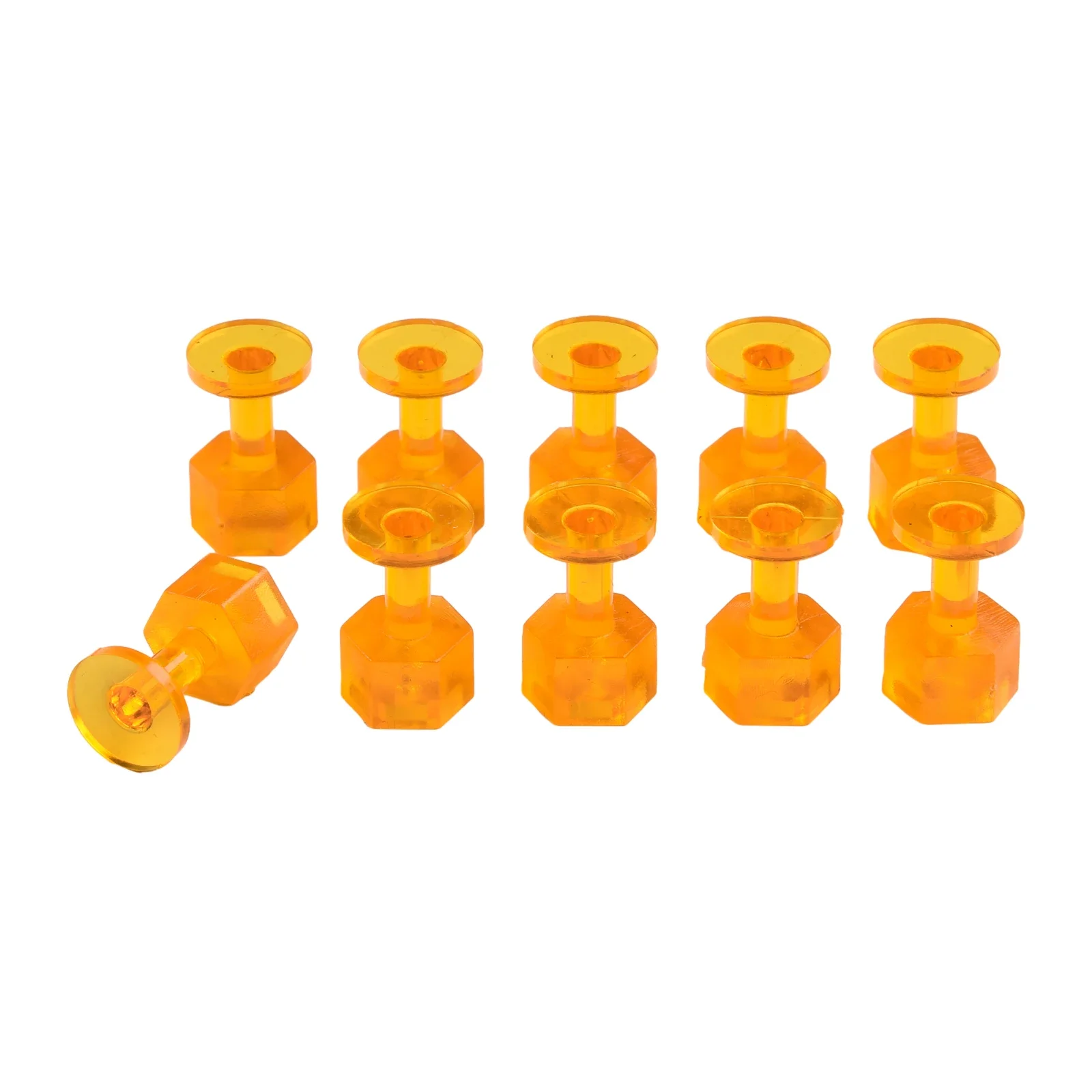 10pcs Dent Removal Tools  S/m/l Three Size Glue Tabs Orange Tabs Auto Paintless Paint Dent Repair Tools Auto Accessories