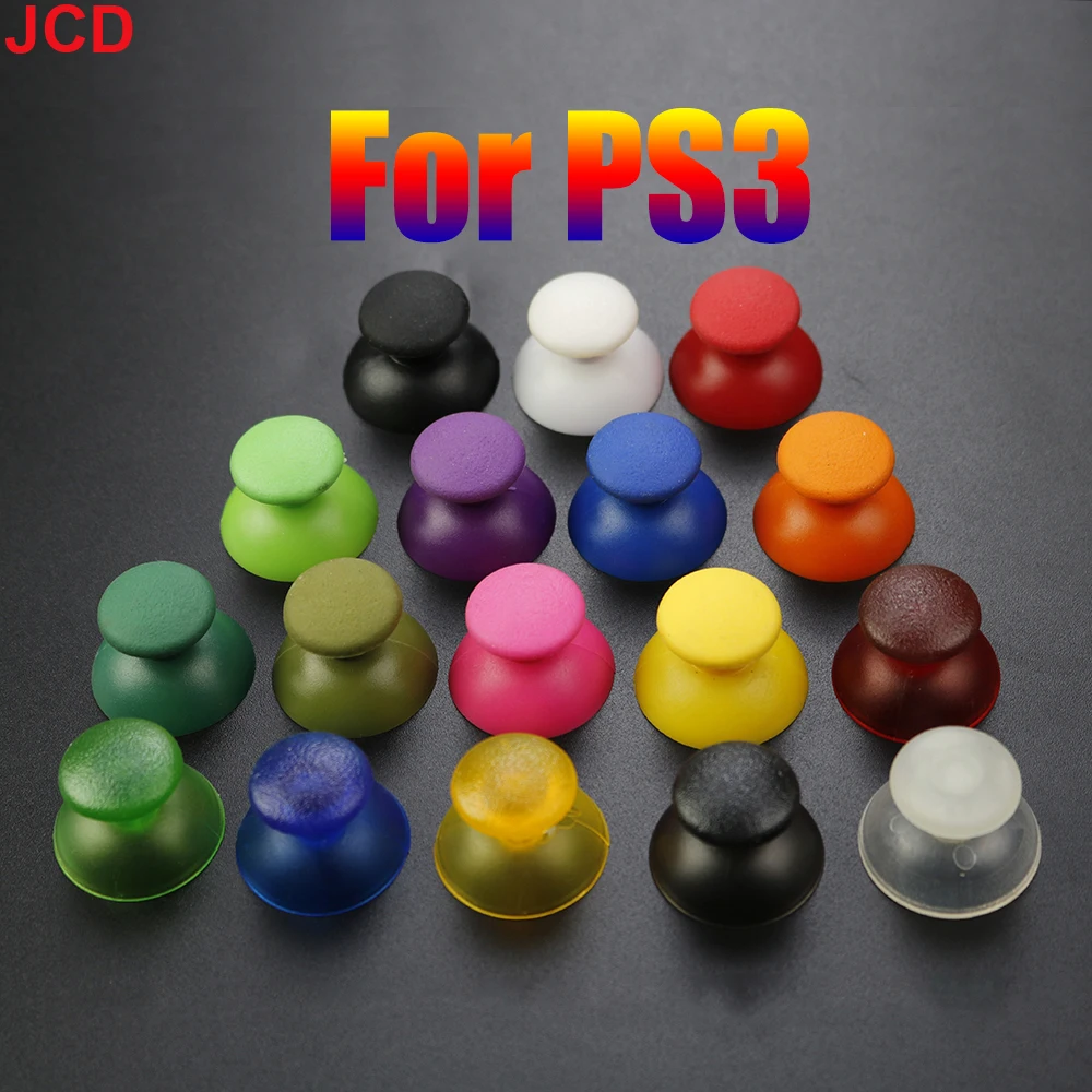 

JCD 1pcs For PS3 Controller 3D Analog Thumbsticks Joystick Cap Cover For PS3 Control Thumb Grip Cap