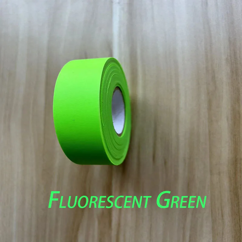 PVC, fluorescent identification tape, for classification projects, bright colors, strong toughness, durable, non-adhesive tape