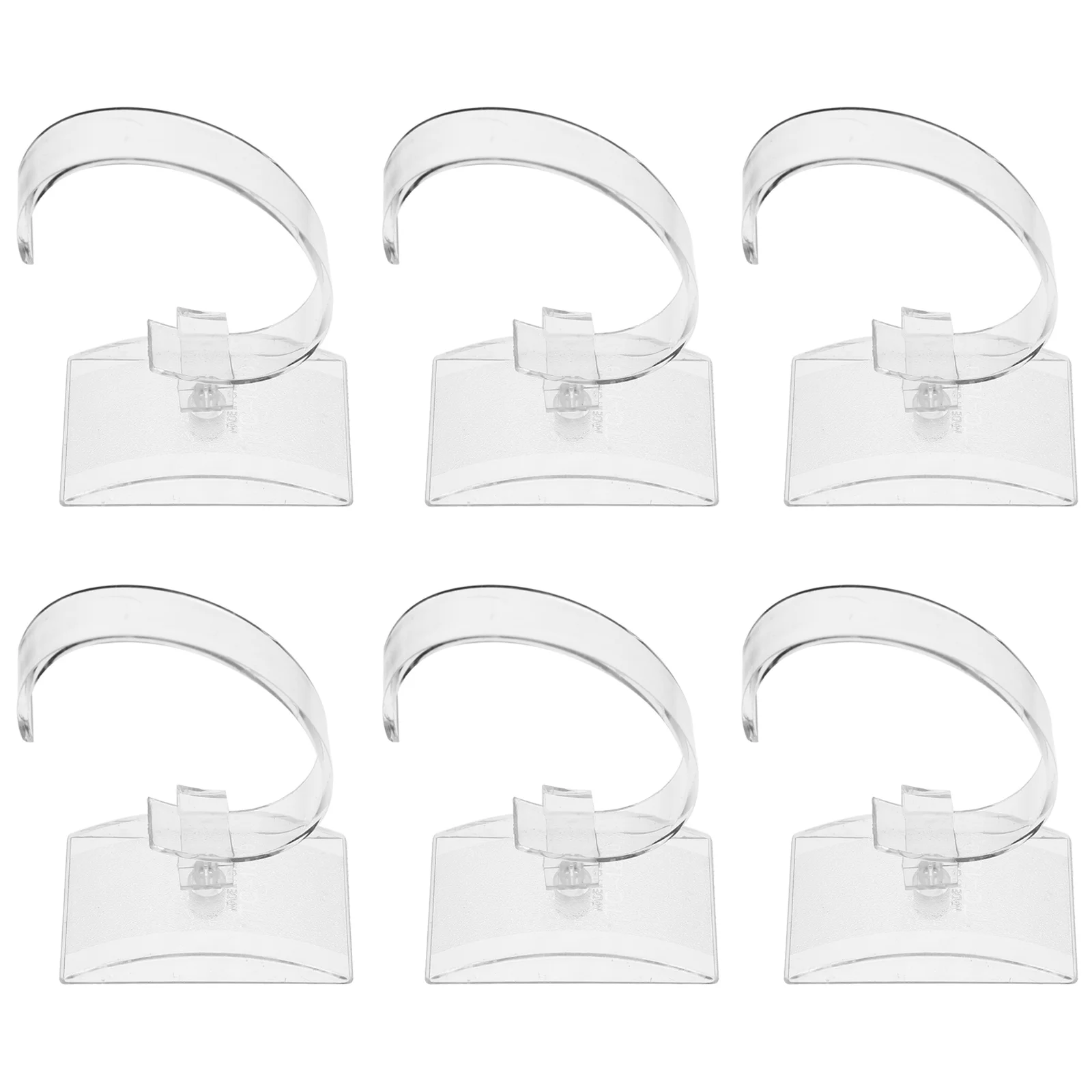 6 Pcs Watch Stand Jewelry Display Bracelet Holder Watches for Men Headbands Bracelets Racks Storage Box