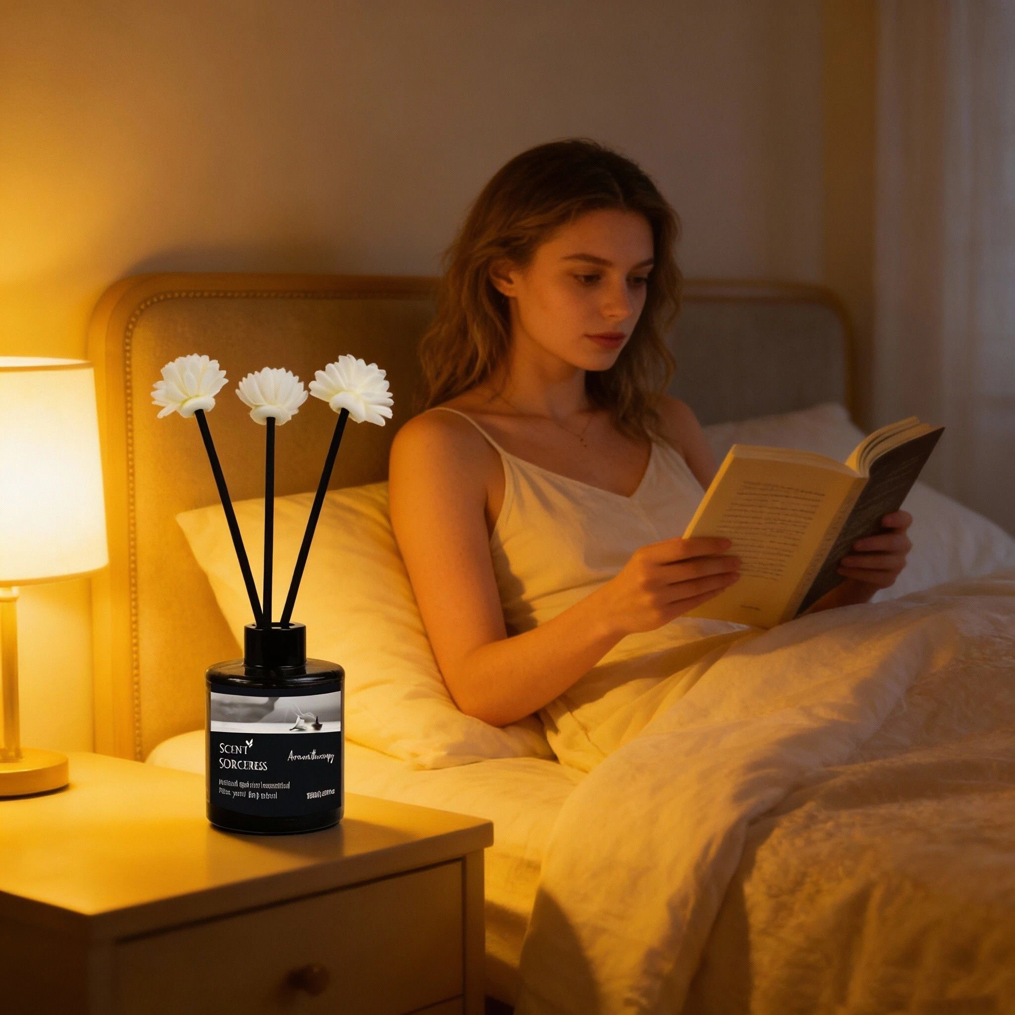 150ml Fragrance Rattan Reed Diffuser Aromatherapy Sets White tea Jasmine Vanilla Hotel Air Freshener Home Perfume Essential Oils