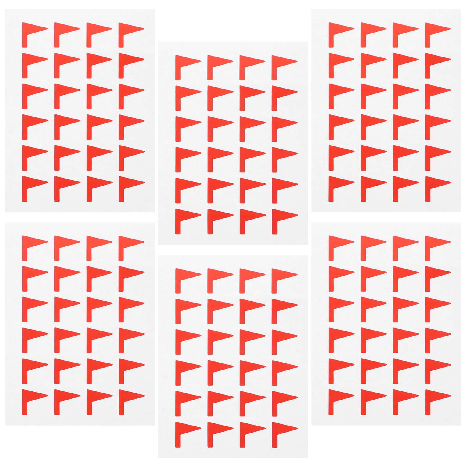 

288pcs Diy Sticky Labels Stickers Label Marking Classification Vinyl Paper Adhesive Classification Stickers Folder Tab