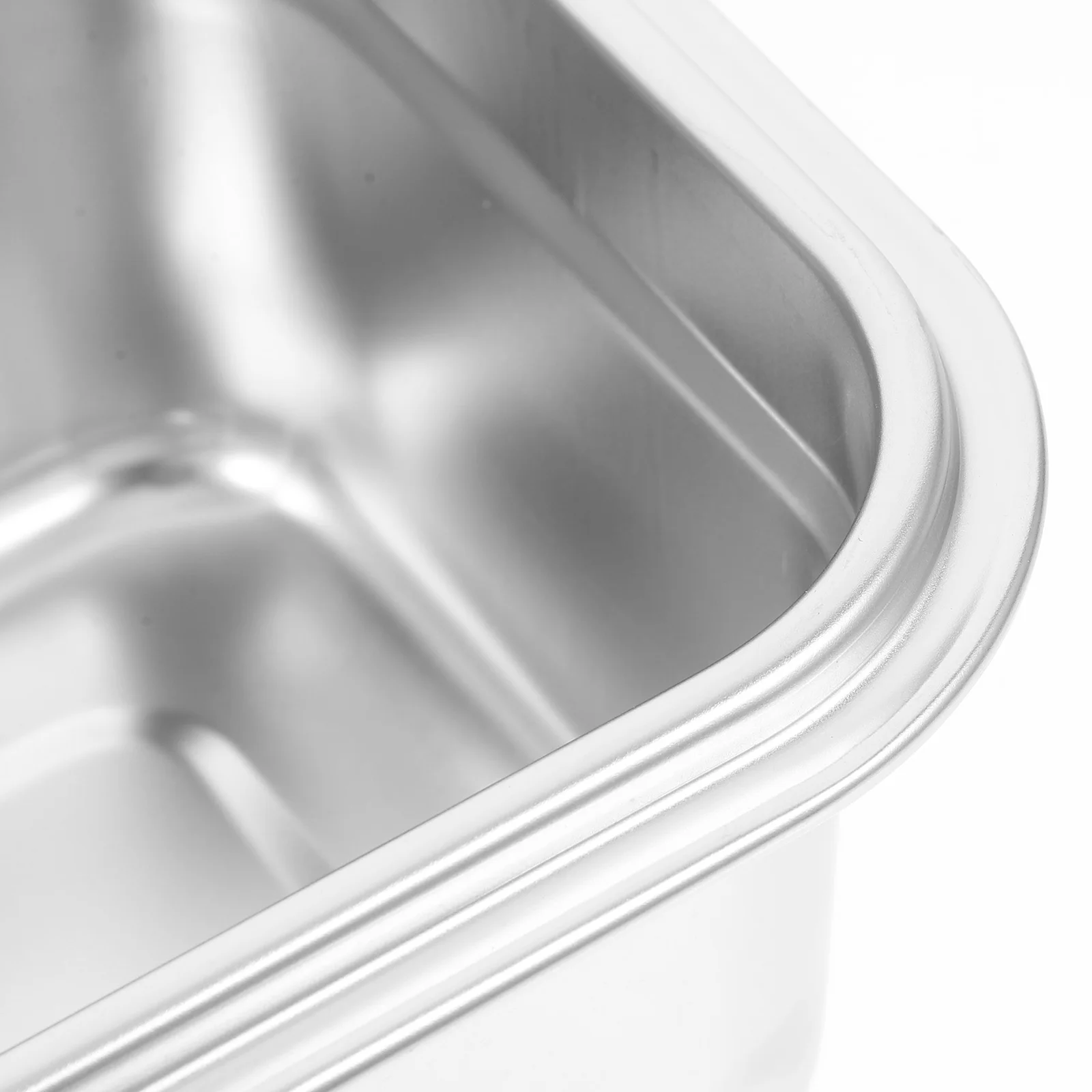 

1pcs Stainless Steel Ice Cream Container 500Ml Rust-Proof Storage Tubs For Homemade Ice Cream Freezer Safe