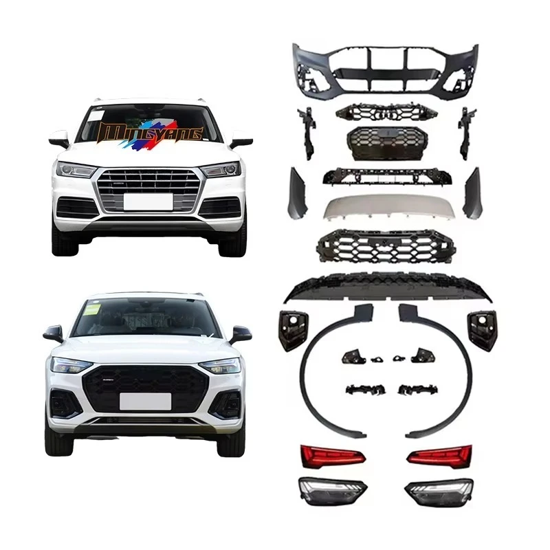 

Новое поступление, матричные фары Q5, задний фонарь, обвес, автомобильные бамперы, аксессуары для Q5 2016-2018, обновление до 2024, комплект кузова