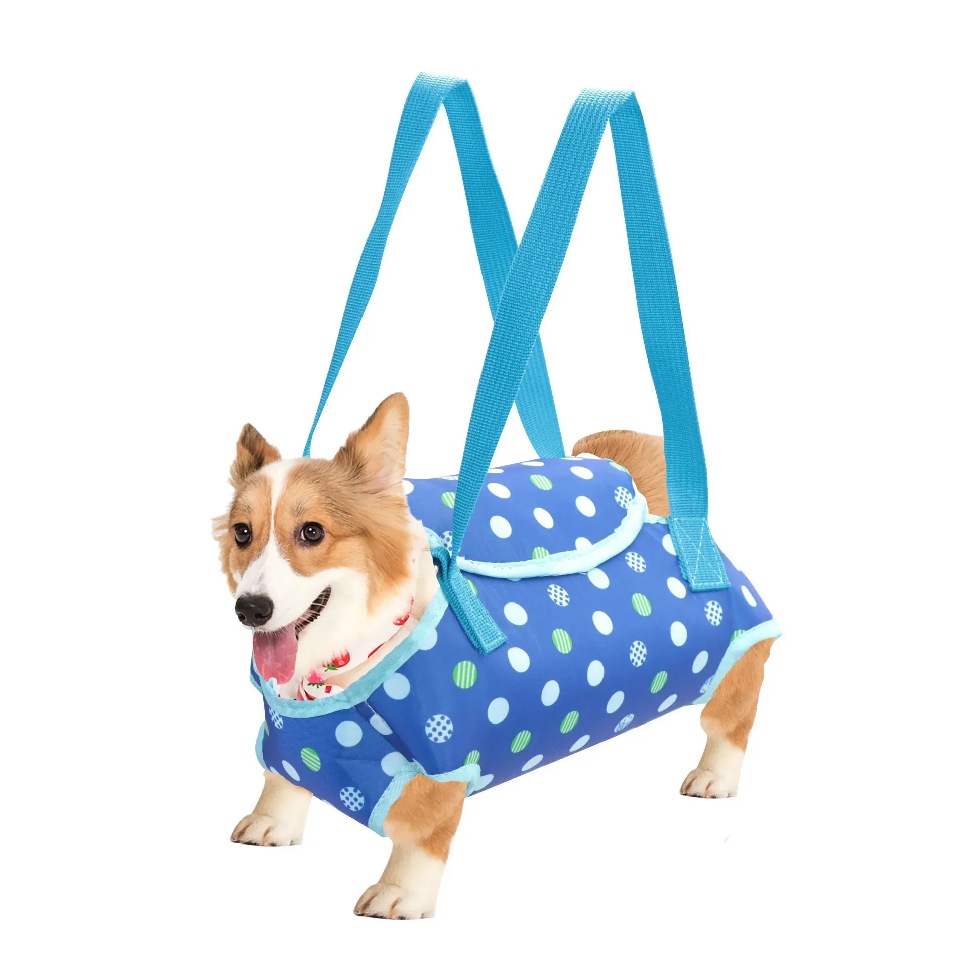 Multi functional pet dog backpack - Comfortable and breathable shoulder strap design