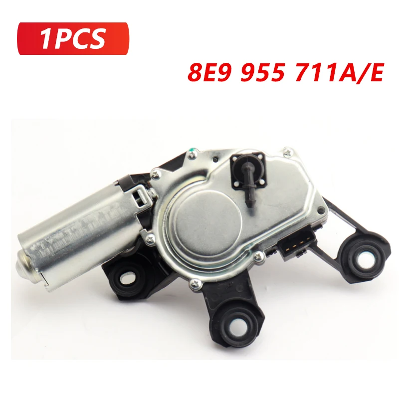 1Pcs Rear Windscreen Wiper Motor 4 Pins Plug 8E9955711A 8E9955711E For Audi A3 A4 A6 Q5 Q7 B5 B6 B7