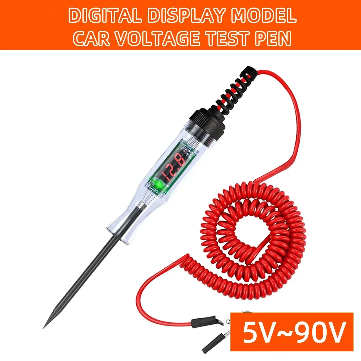 Pen Light Bulb Electric Measuring Pen Repair Tools 6V 12V 24V Car Truck Voltage Circuit Tester Auto Car Diagnostic Probe Test