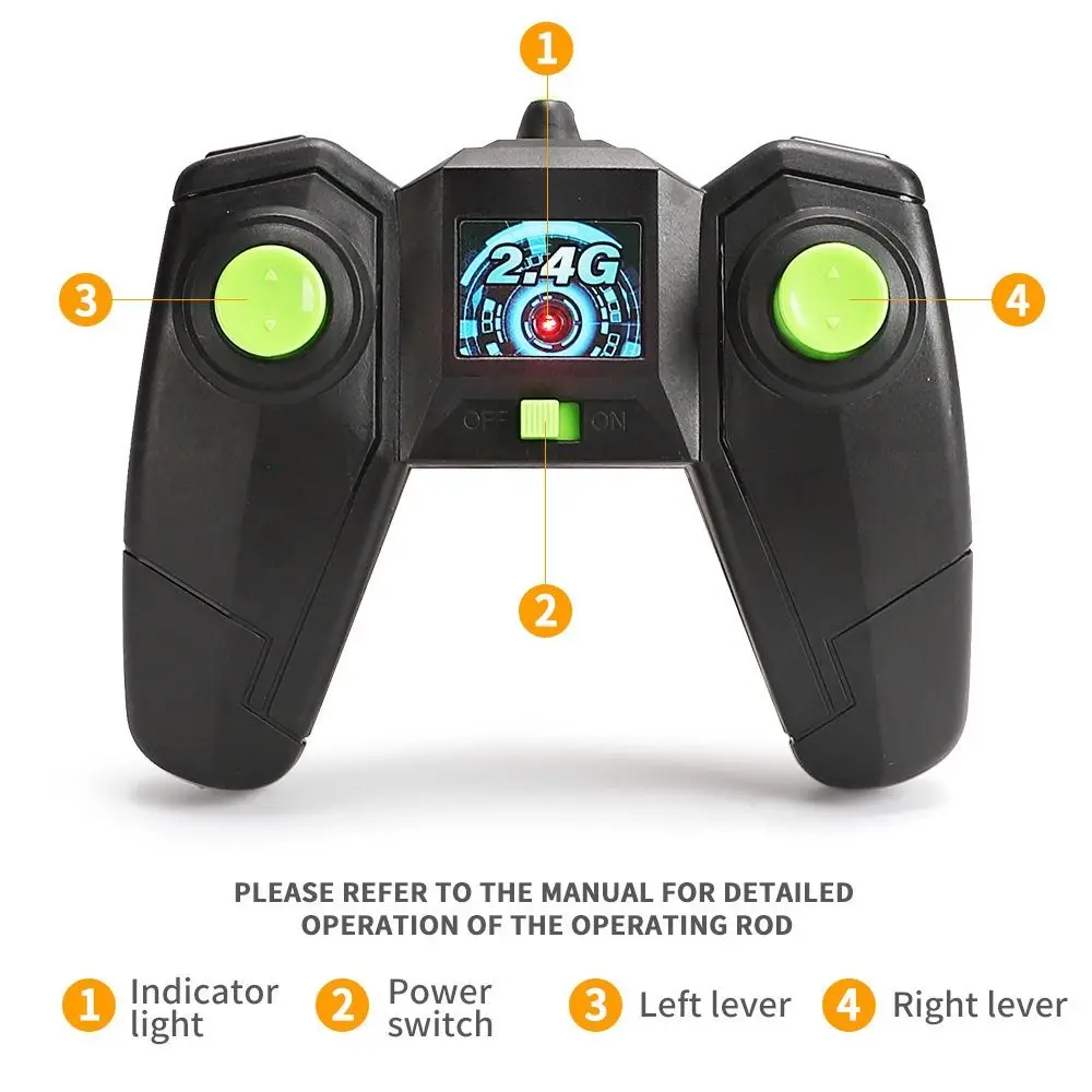 360 °   회전식 리모컨 드리프트 카 양면 플립 2.4G 고속 트위스트 스턴트 카 장난감 사륜구동 오프로드 RC 카