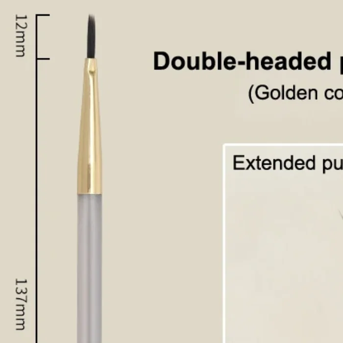 

Nail Art Brush Multifunctional Stripe Liner Brushes Modeling Water Ripple DIY Design Hard Bristle Brush Nail Art Tools