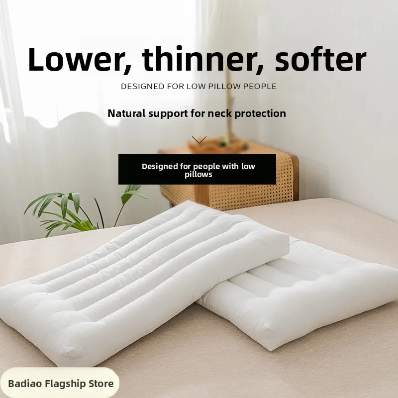 

Комплект подушек гостиничного качества с поддержкой шеи, низкопрофильные, мягкие, моющиеся, для улучшения сна, для детей и младенцев, с наполнителем из полиэфирного волокна, для офисного использования