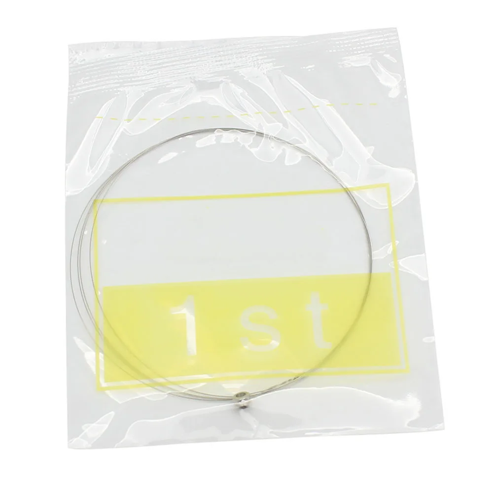 

6Pcs Nickel Alloy Guitar Strings Stainless Steel Electric Guitar Accessories Clear Sound Durable Replacement Instrument Strings