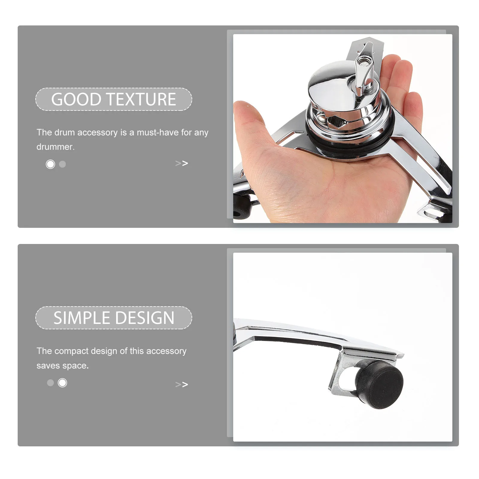 

Suspension Musical Instrument Mount Hanger Hanger Metal Tom Drum Rim Mount For Compact Drum Setup Instrument Hardware