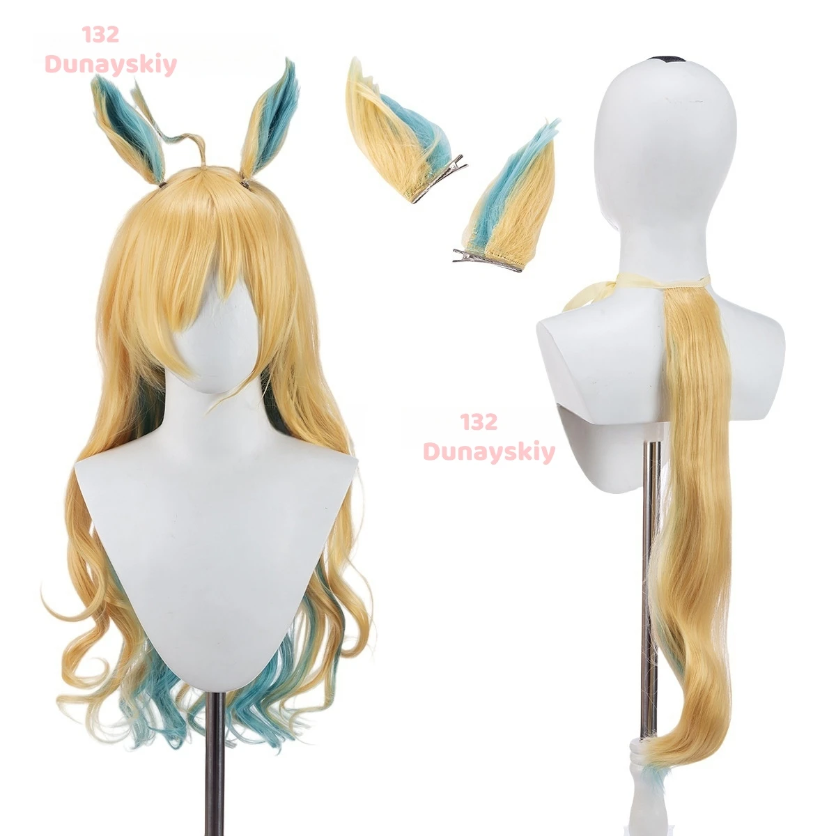 Neo Universe Cosplay Wig Synthetic Heat Resistant Fiber Hair for Uma Musume Pretty Derby Anime Game Roleplay Party Costume Prop