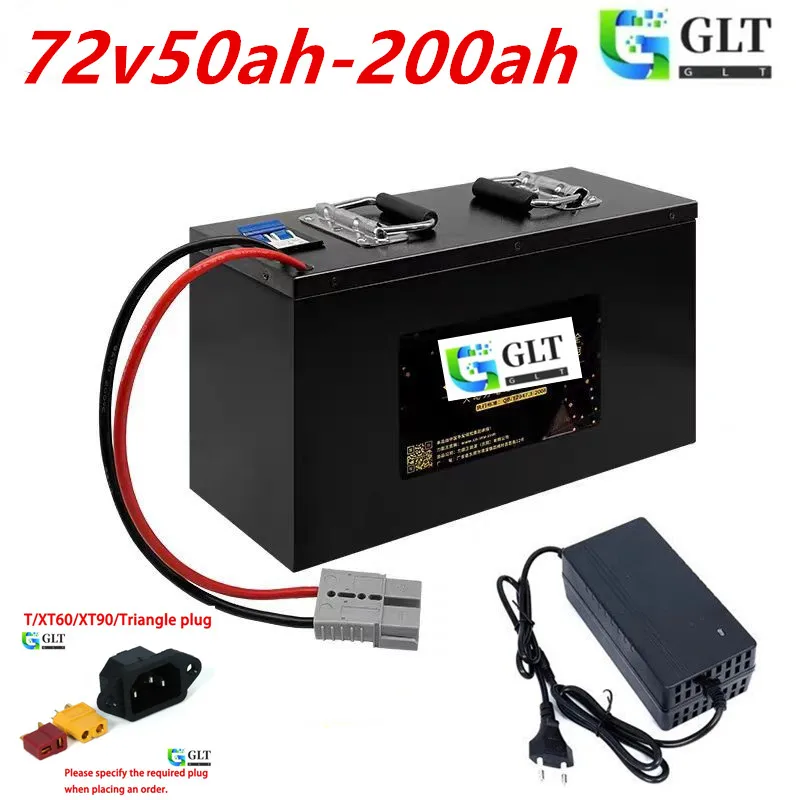 

72V 100Ah 150Ah 200AH. LifePo4 . Battery, Golf Cart, Electric Vehicle Bluetooth support +Charger