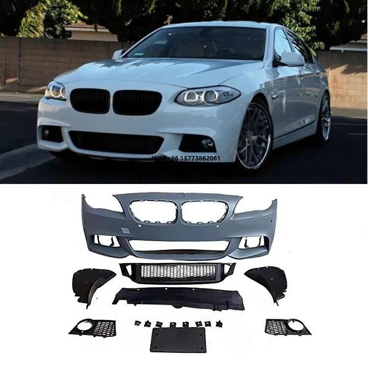 

M Tech Style M-sports Body Kit Car Bumpers Parts for 5 Series F10 Mt 2010-2017 Rear Bumper Side Skirts Front Bumper