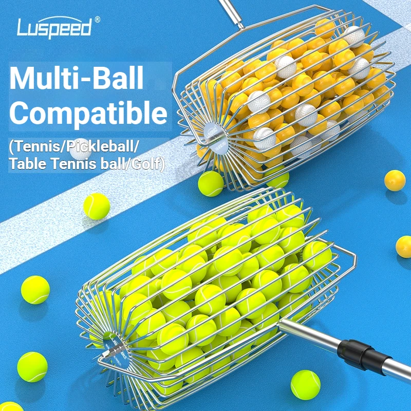 Luspeed Third-Generation Tennis Ball Picker, Retractable Ball Picker, Increased Capacity, Easy to Pick up Balls, Quick to Retrieve Balls view 4