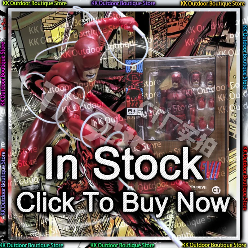 

In-Stock Ct Toys Daredevil Mafex 223 Figure Comic Version SHF Anime Action Figure Figurine Custom Statue Model Gifts Kids Toys